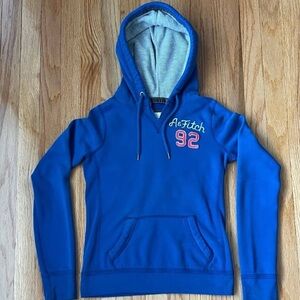 Abercrombie & fitch blue hoodie womens size Small